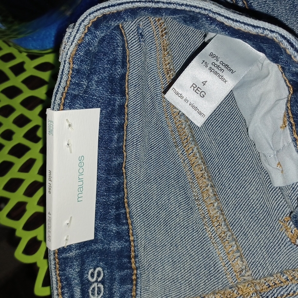 Bnwt Maurices vintage mid rise jeggings size 4 - Picture 10 of 17